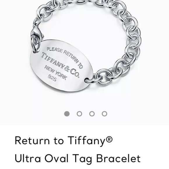 Tiffany & Co. Oval Tag Necklace - Picture 3 of 3